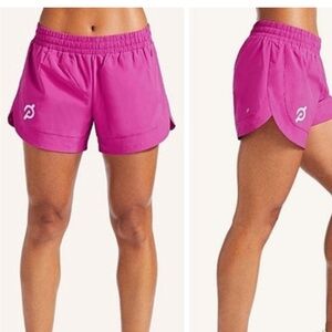 Peloton Women's Bright Pink Athletic Shorts